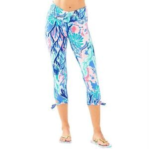 Lilly Pulitzer Luxletic Gemma Weekender Cropped Leggings Size XS‎